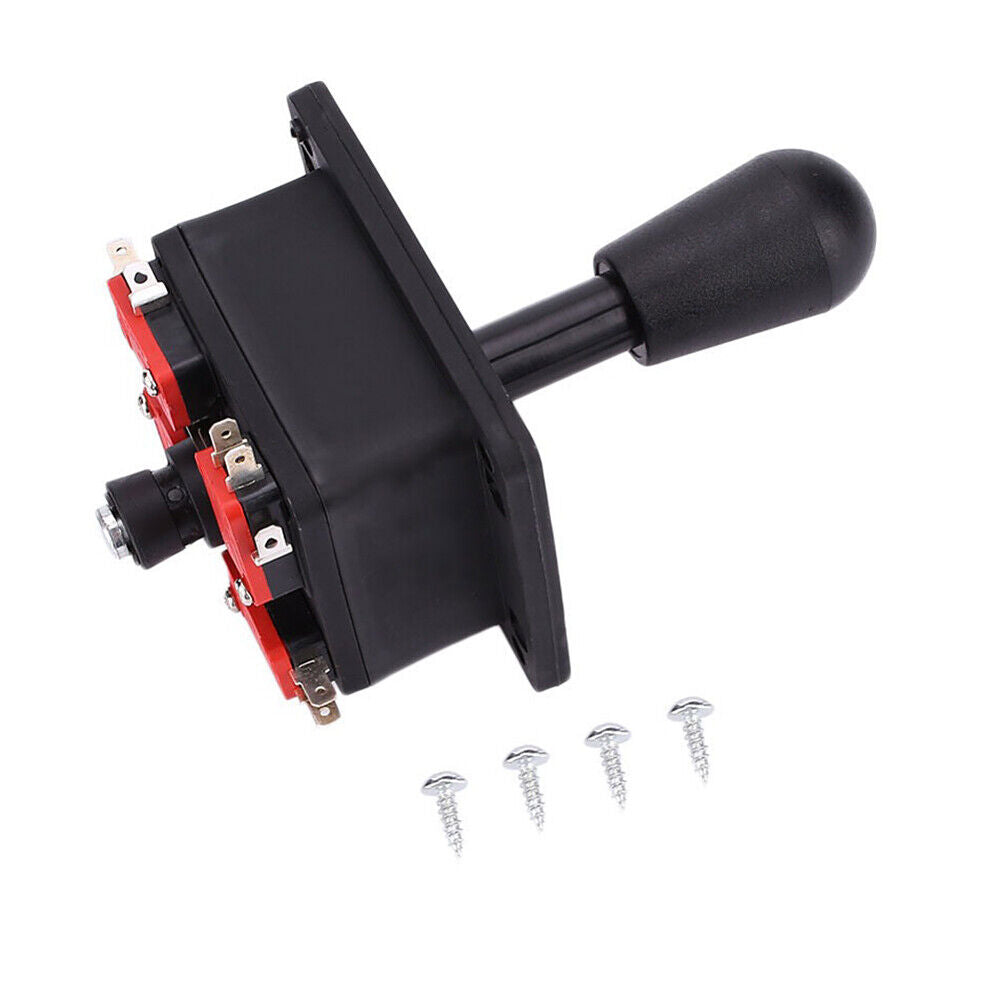 Happ American Competition Style Arcade Joystick BLACK 4/8 Way Elliptical Handle