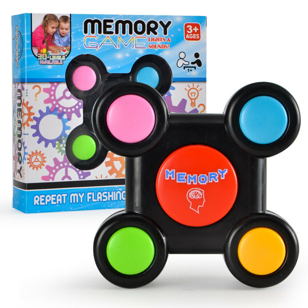 Children Educational Memory Toy Quiz Game with Lights and Sound Memory Game