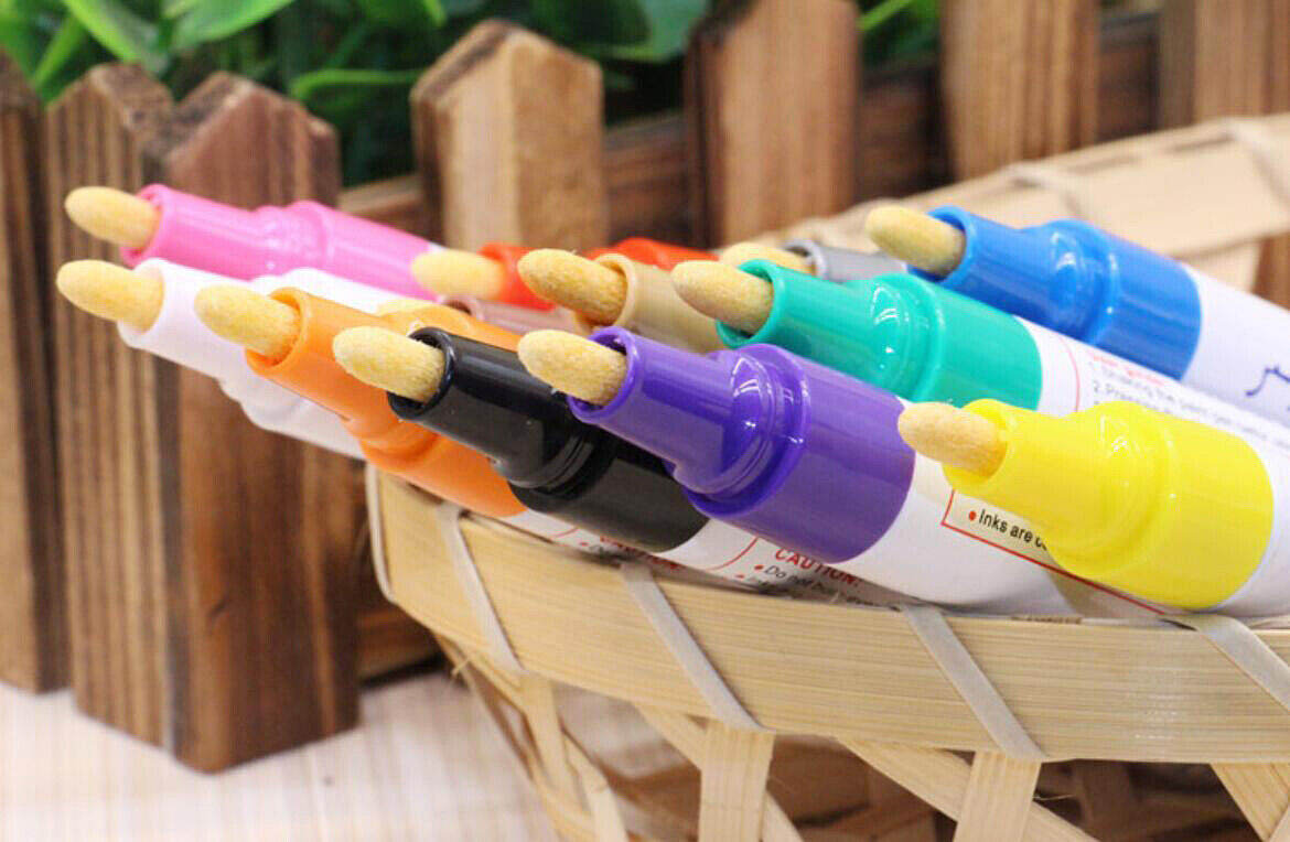 Tire Permanent Paint Marker Pen Car Tyre Rubber Universal Waterproof Oil Based