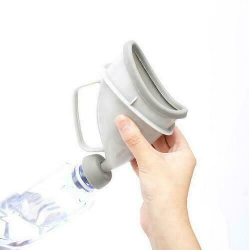 Unisex Portable Potty Pee Funnel Adult Emergency Urinal Device Outdoor Toilet