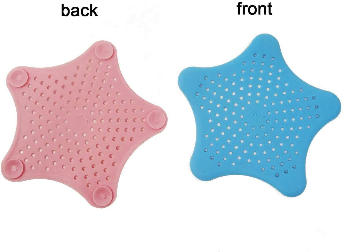 8pcs Bathroom Drain Hair Catcher Stopper Plug Sink Strainer Filter Shower Covers
