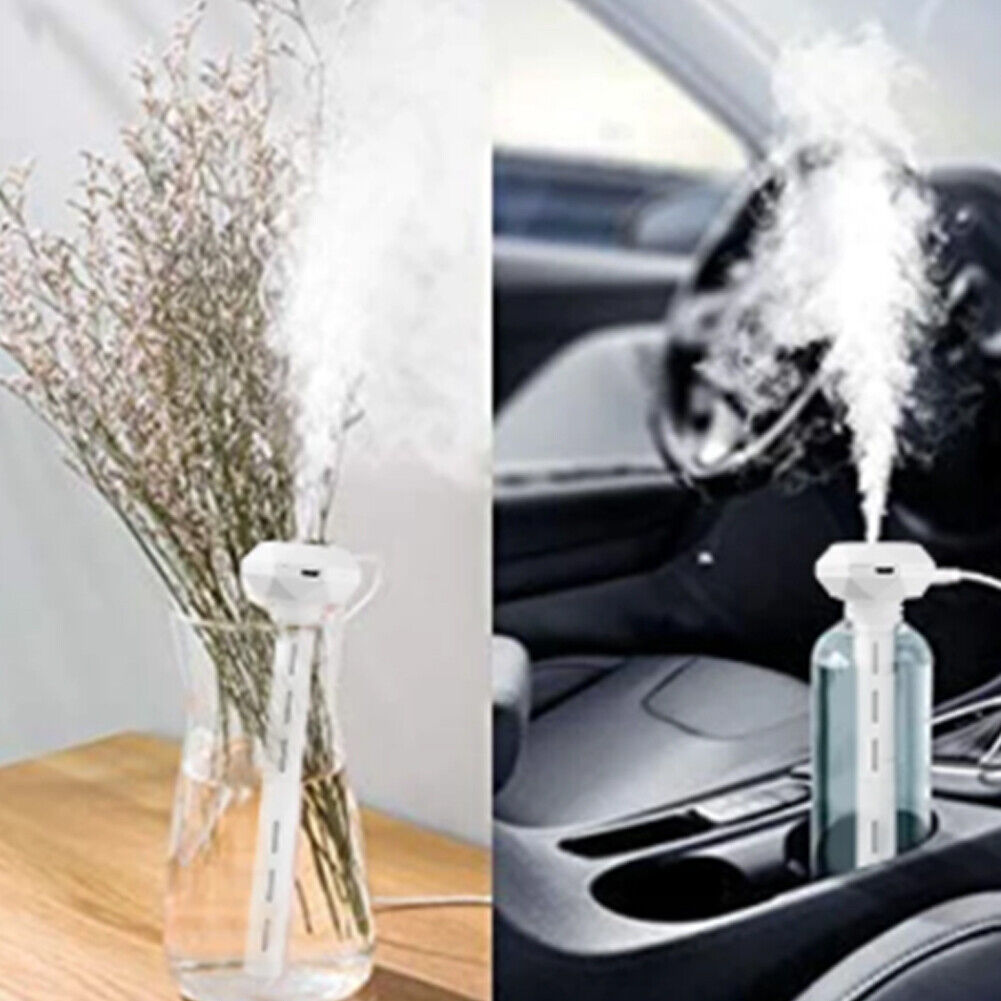 US 2-4 Pcs Portable Mini Cool Mist Humidifier USB-Powered With Nightlight Travel