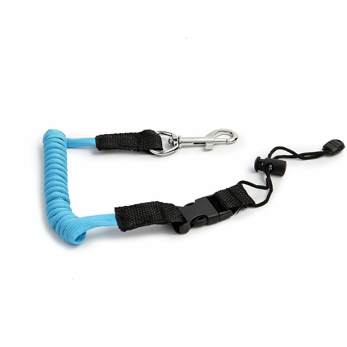 2 Pack Elastic Safety Tool Lanyard Kayak Accessories Stretchable Coiled Rod