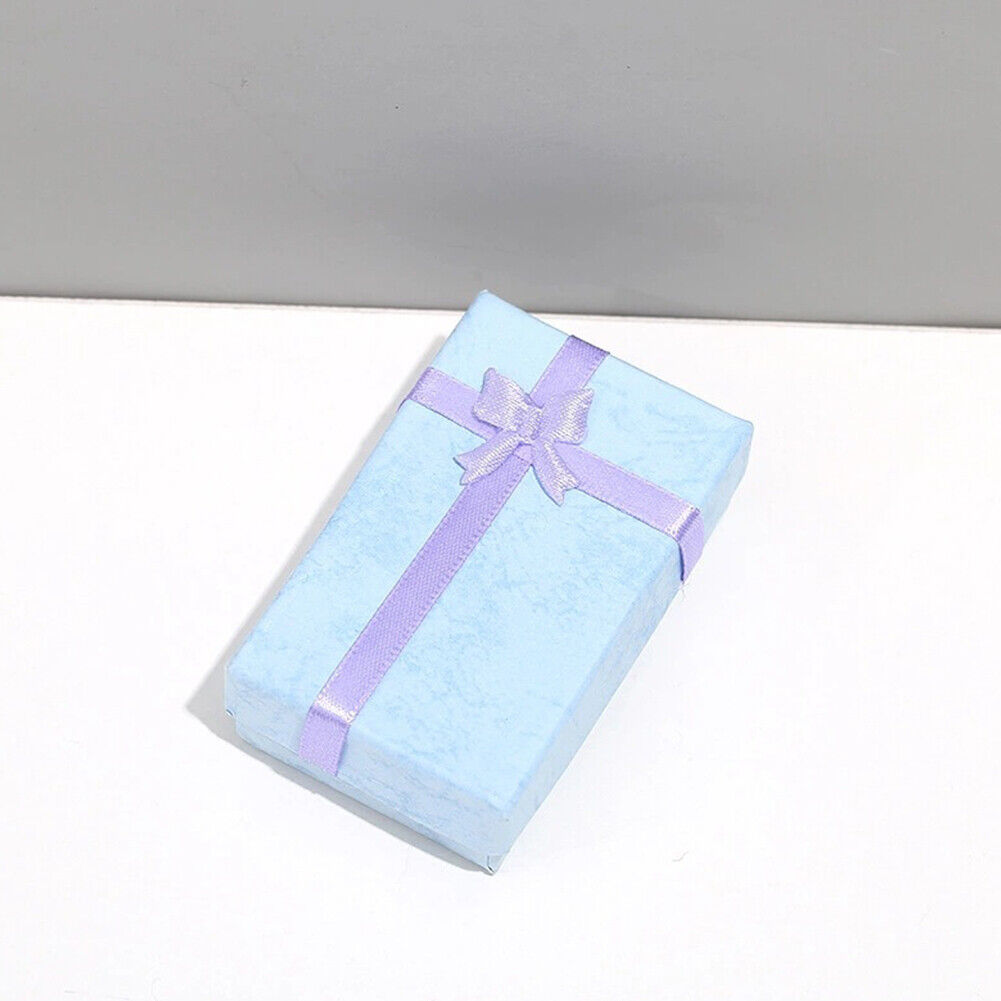 US 24-48Pack Jewelry Boxes Necklace Earrings Ring Gift Cardboard Bulk, 6 Colors
