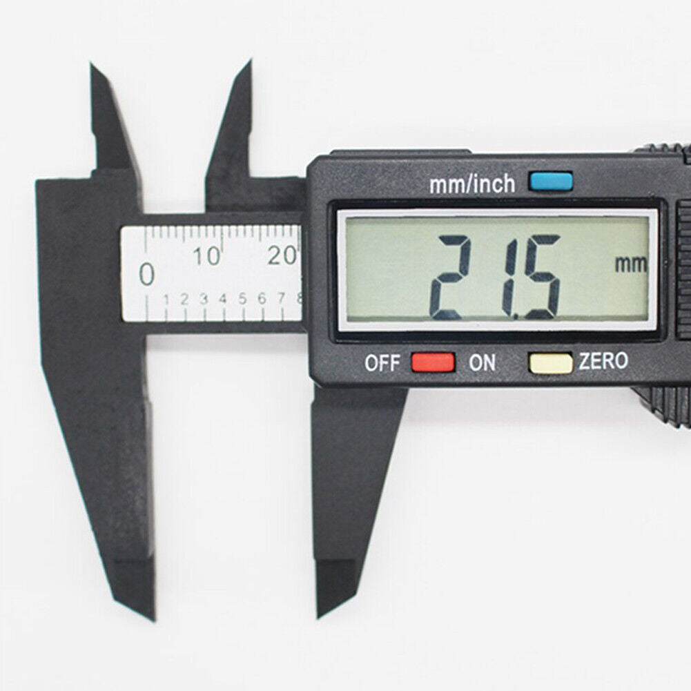 US 6" Micrometer LCD Measuring Tool Caliper Vernier Gauge Metric 150mm 6-inch