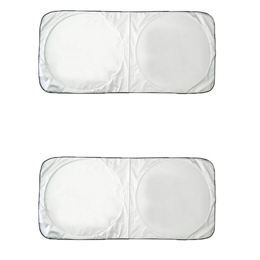 US Foldable Jumbo Extra Large Sun Shade Truck Van Car Windshield Block Cover