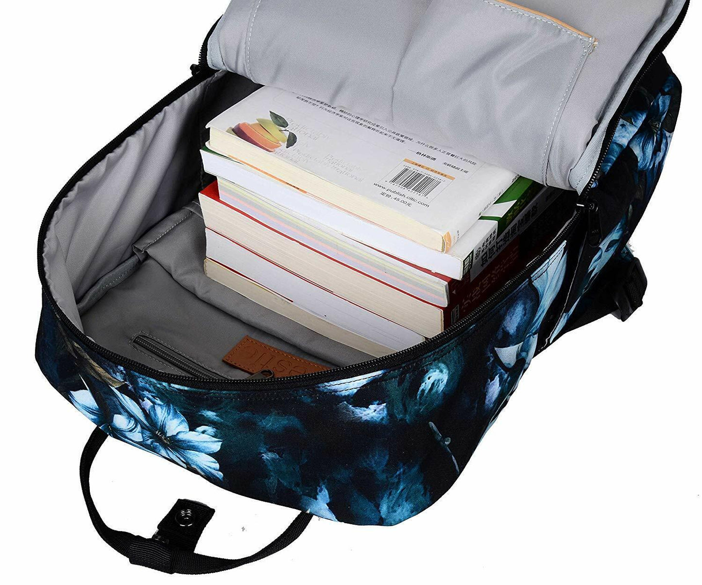 BESTIE 14" College Bookbag Backpack Cute for Women, 14.6"x10.3"x5.1"
