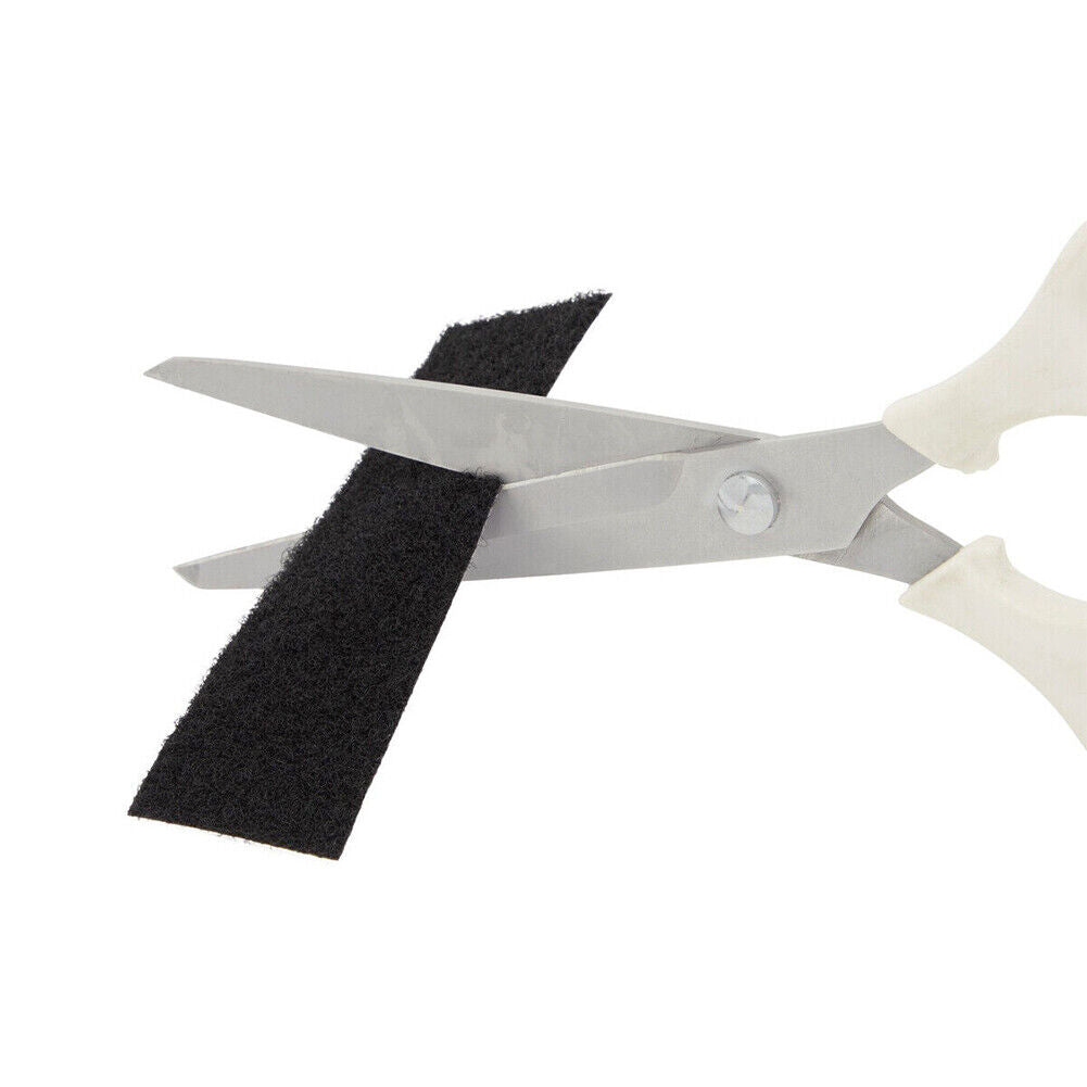 US 40-80 Pack Hook and Loop Strips with Adhesive, 1.2 x 4 Inches Black