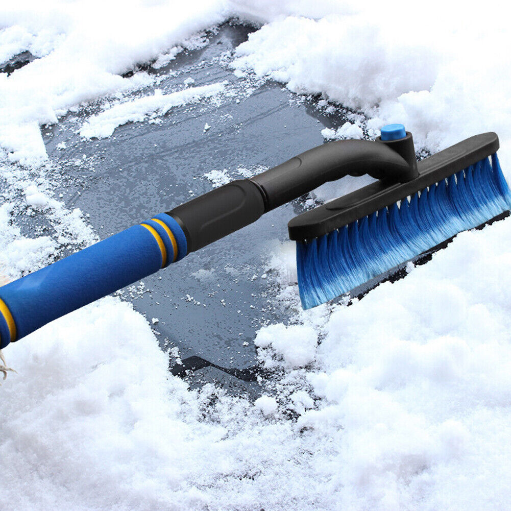 US 2 Pack Extendable Car Ice Scraper Snow Brush Windshield Window Cleaning Kit