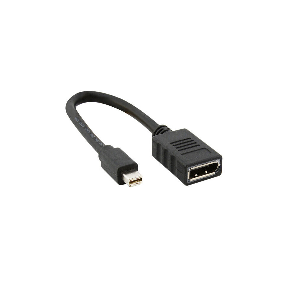 US 1-2 Pack Mini DisplayPort to DisplayPort Adapter 4K Resolution Converter