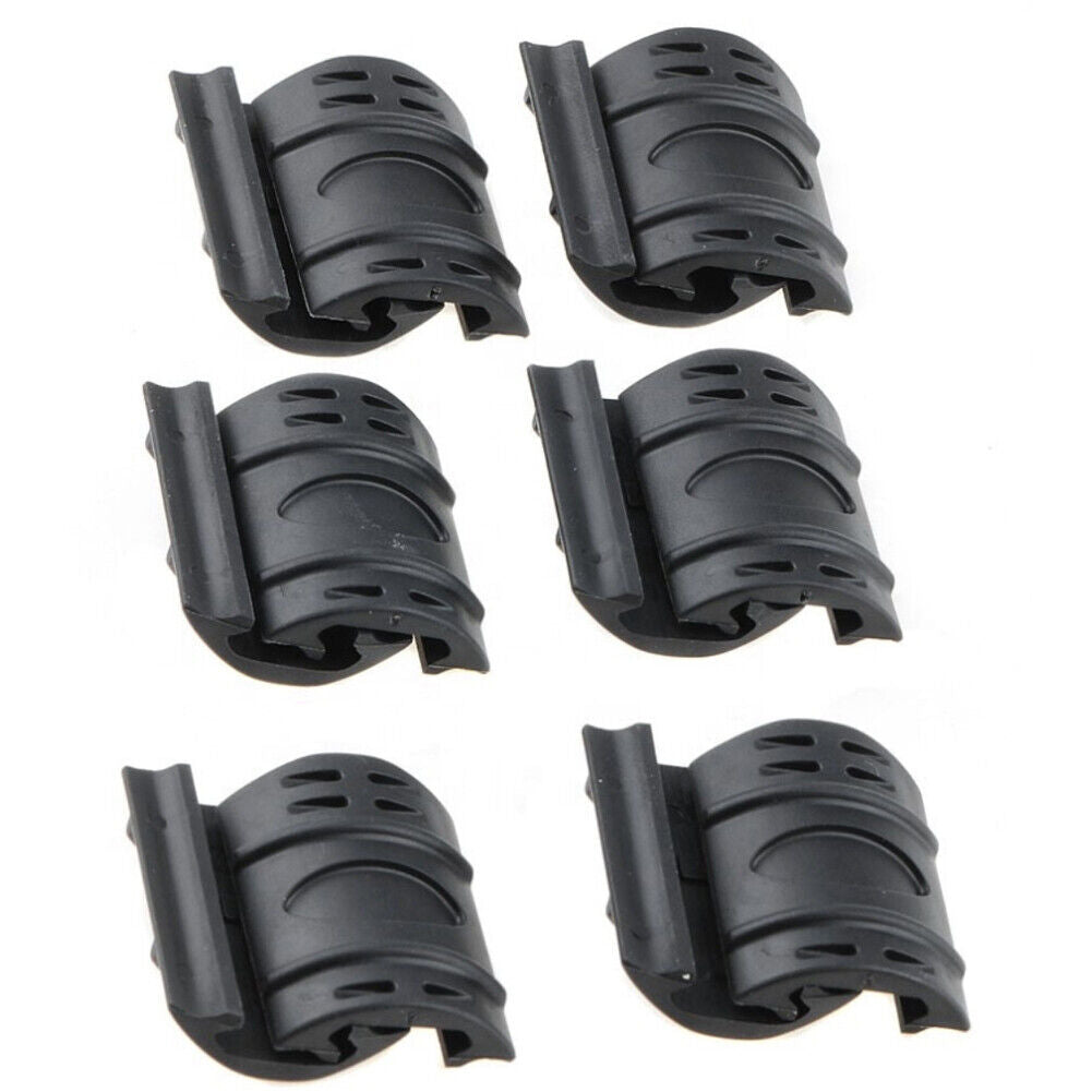 US 24-48 Pc Black Heat Resistant Weaver Picatinny Rail Cover