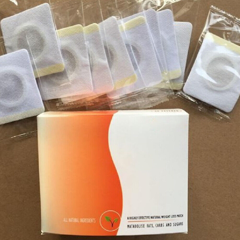 US 50-100Pcs Slim Patch Weight Loss Burn Fat Diet Fast Acting Slimming Pad