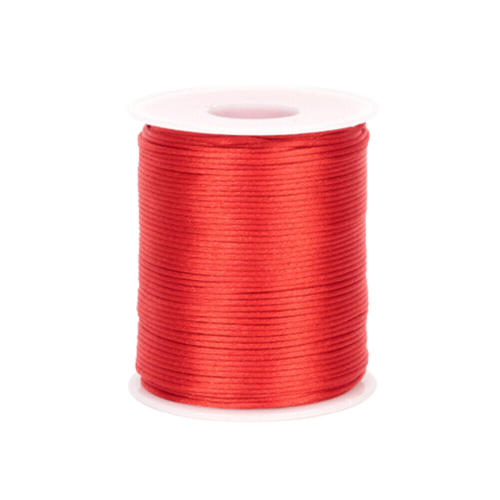 US 1-2 Pc Satin Rattail Cord Nylon Cord Silky Trim Beading String Sewing Project