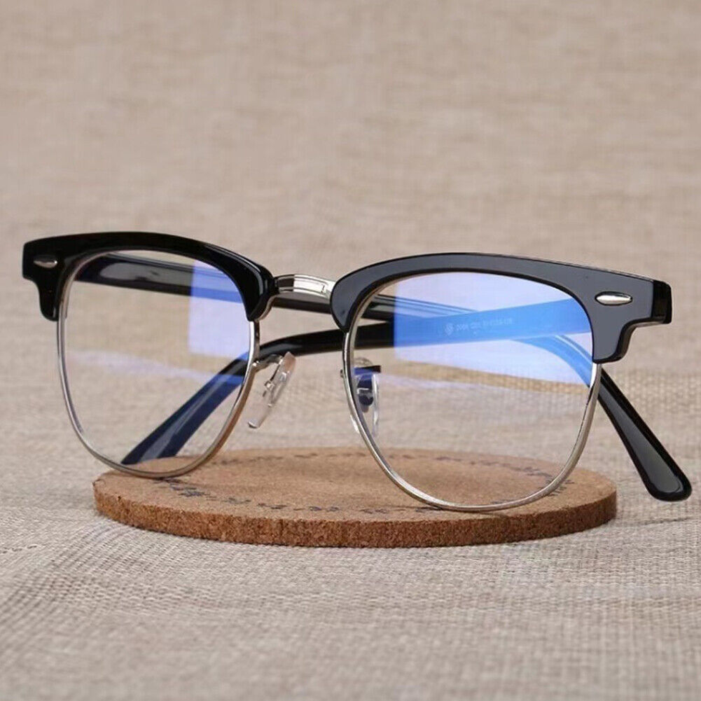 US 2-4 Pairs Blue Light Blocking Glasses Vintage Computer Gamer Gaming Men Women