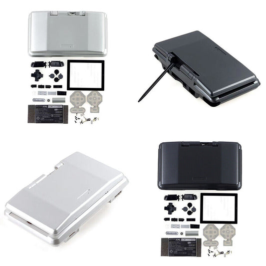 US Shell Housing for Original Nintendo DS Replacement Screen Tools Silver Black