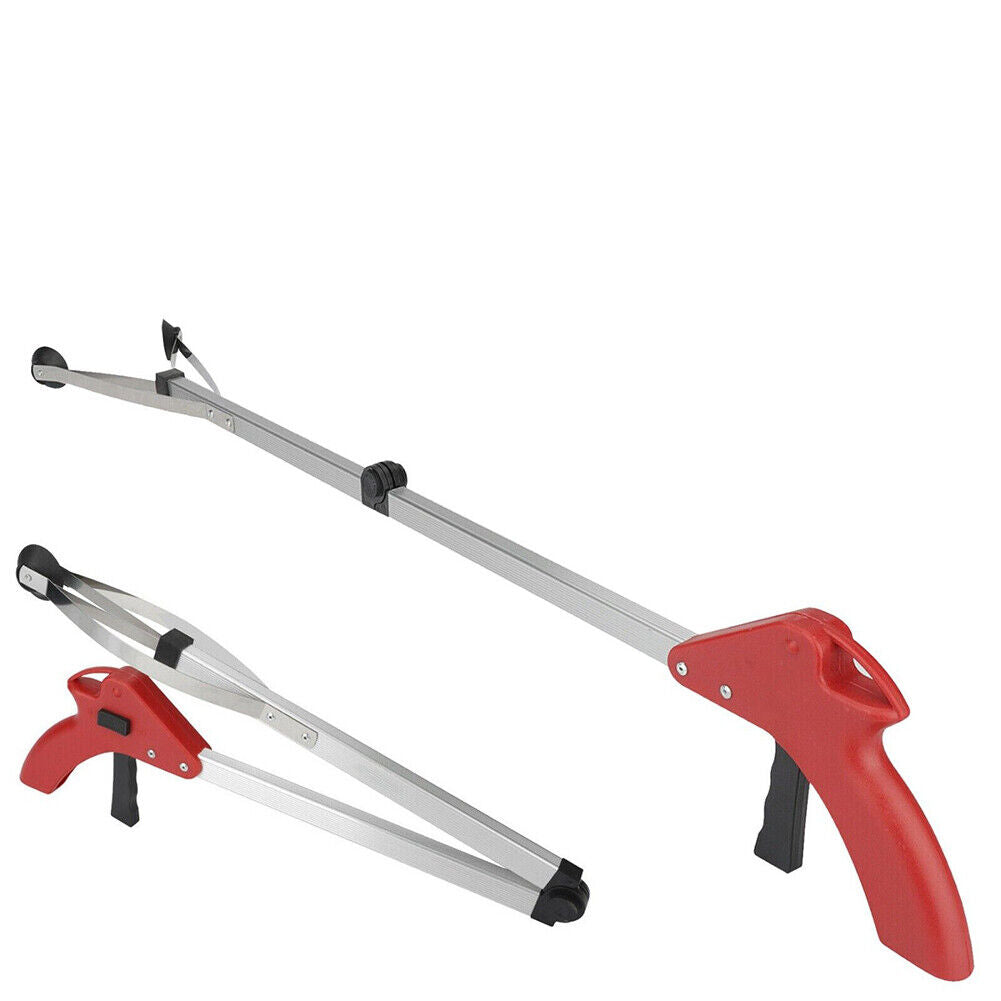 US 2-4 Pc Heavy Duty Mobility Grip Hand Long Handled Trash Litter Garbage Picker