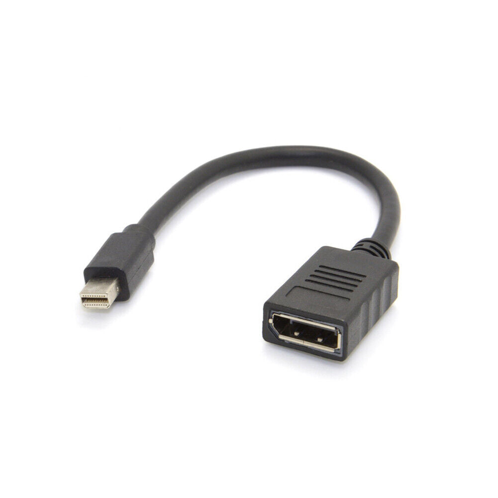 US 1-2 Pack Mini DisplayPort to DisplayPort Adapter 4K Resolution Converter