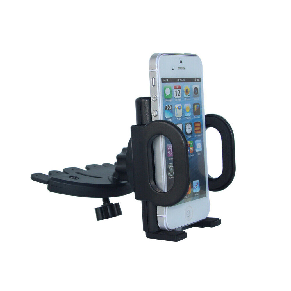 US CD Slot Car Phone Holder Universal Cell Phone Car Mount for iPhone Samsung