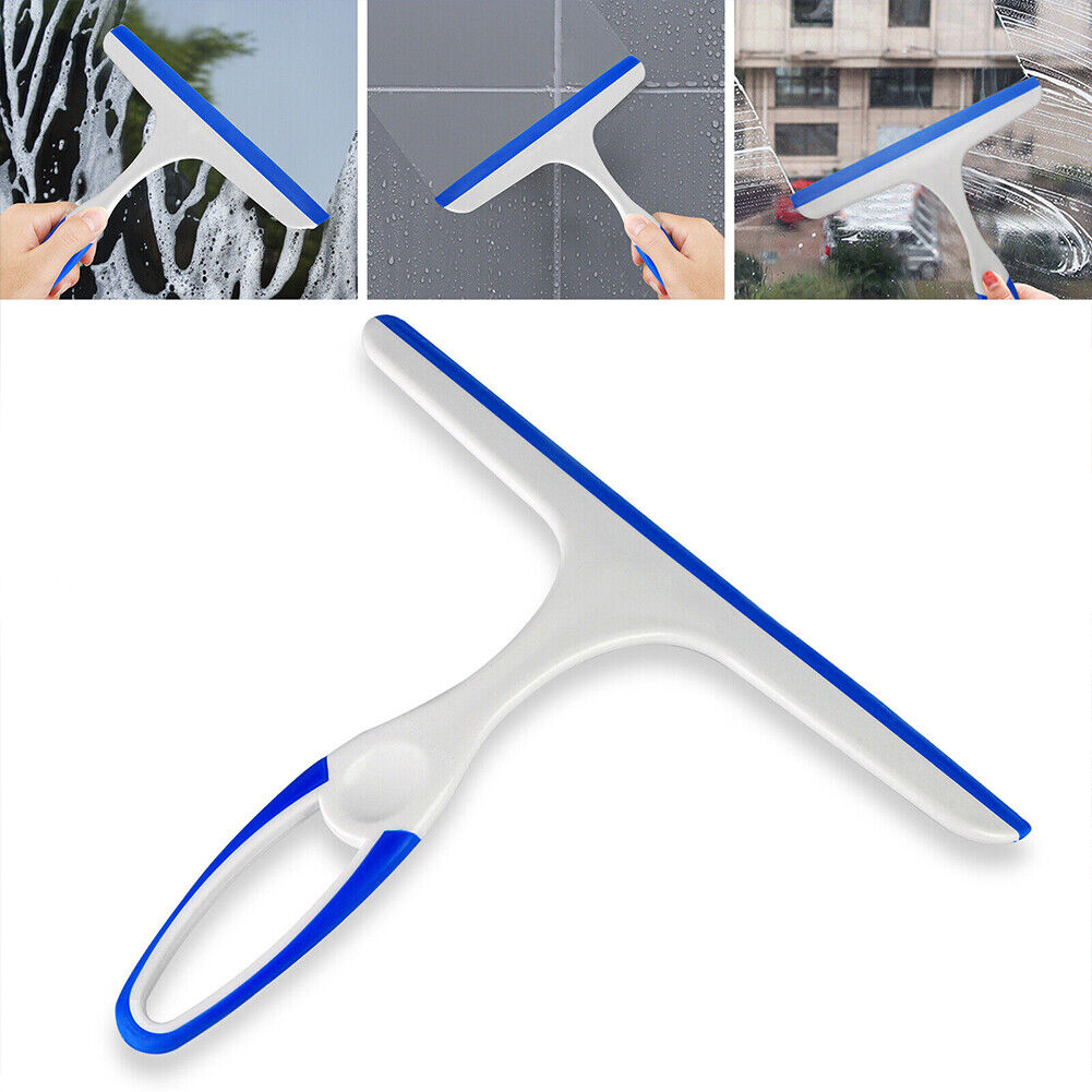 US 1-2 Pcs Super Flexible Silicone Squeegee Car Windshield Window Home Cleaning