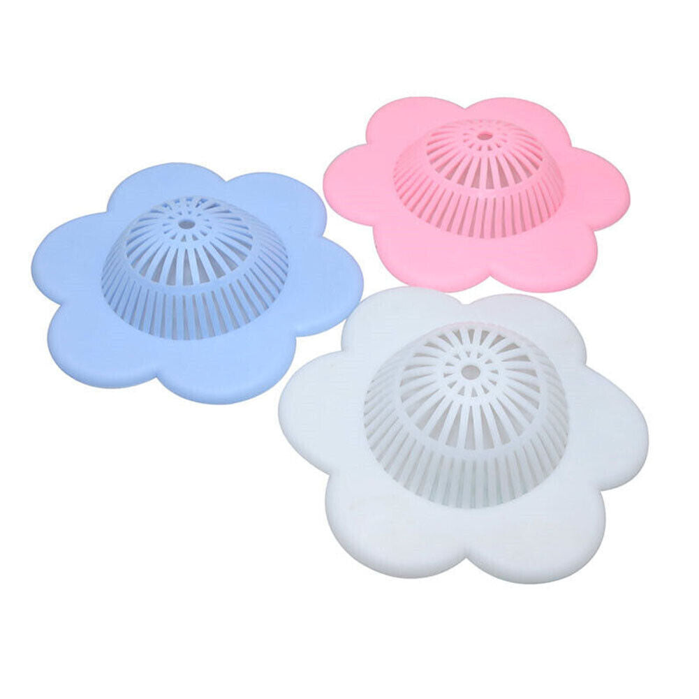 US Hair Catcher Silicone Hair Stopper Shower Drain Covers Bathtub Shower Drain