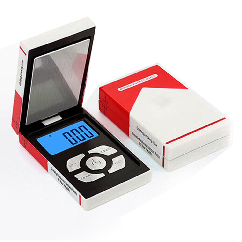 US 2Pc Clearance Digital Scale 200x 0.01g Gram Gold Jewelry Coin Reload Counting