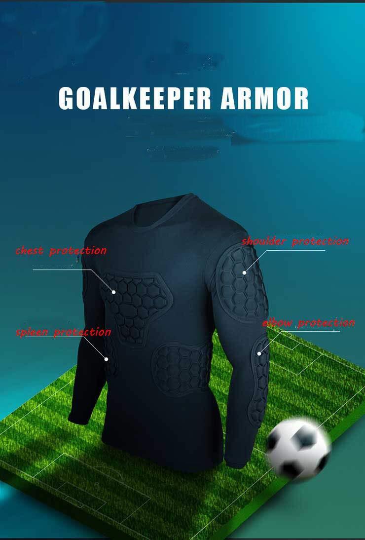 Men's Padded Protective Gear Set for Soccer Basketball Paintball Rib Protector