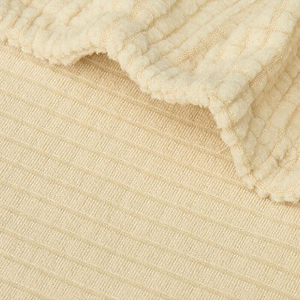 US Stretch Solid Color Futon Slipcover Full Or Queen Size Armless Sofa Bed Cover