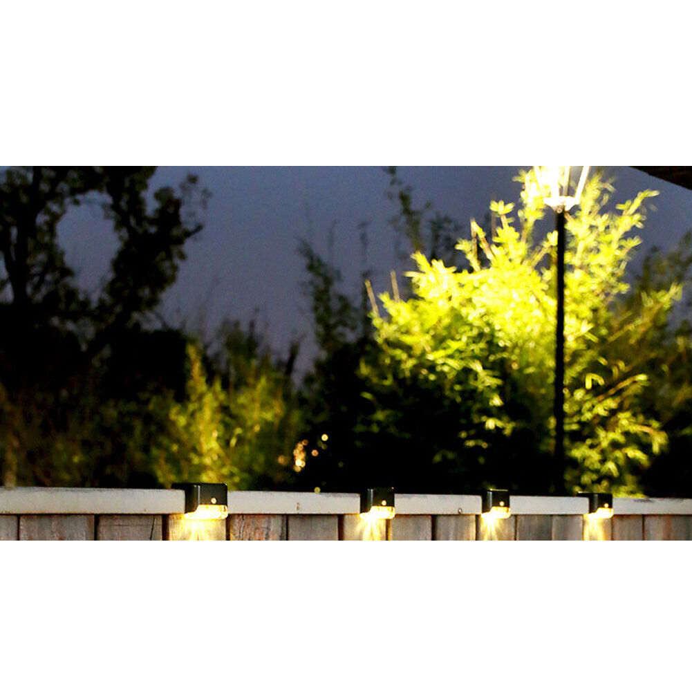 US 5-10 Pack Solar Deck Lights LED Outdoor Waterproof Railing Wall Patio Garden