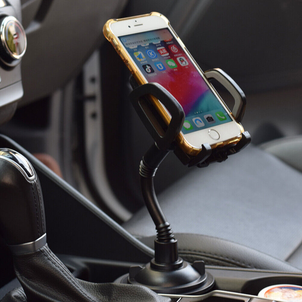 US 2-4 Pack Upgraded Universal Car Cup Phone Holder Cradle Adjustable Gooseneck