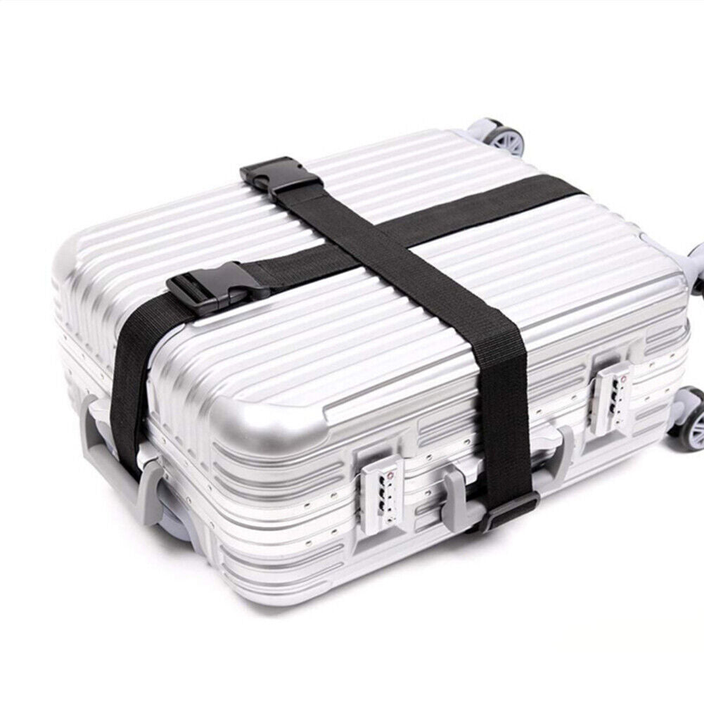 US 3-6 Pack Travel Luggage Suitcase Strap Belt Baggage Backpack Bag Package TSA