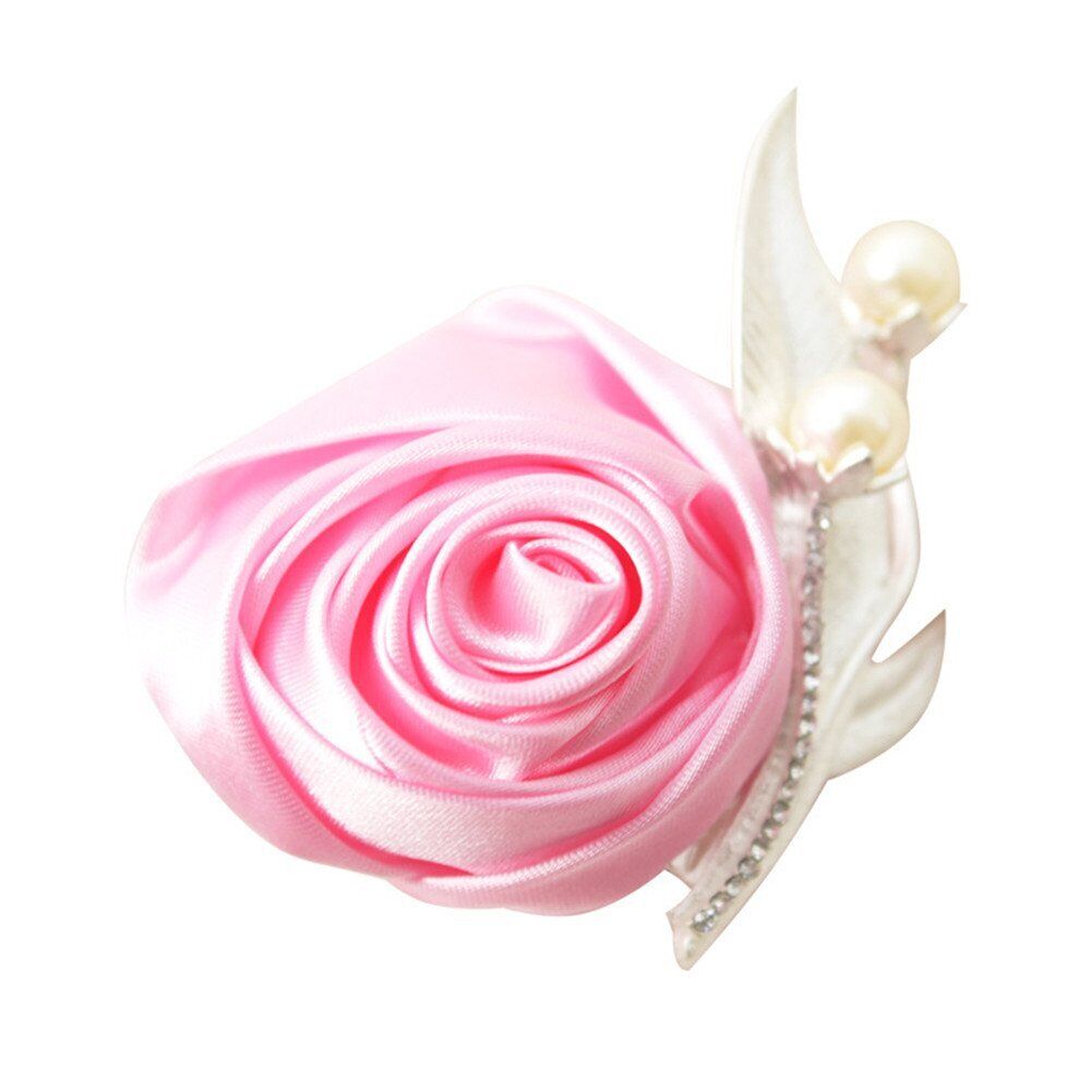 Boutonniere Bridegroom Groom Men's Boutonniere Boutineer with Pin for Wedding