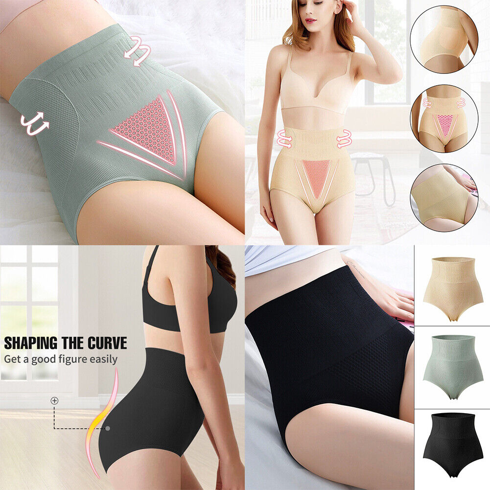 US 3-6Pc Sexy Panty High Waist Butt Lifter Body Shaper Tummy Shapewear Underwear
