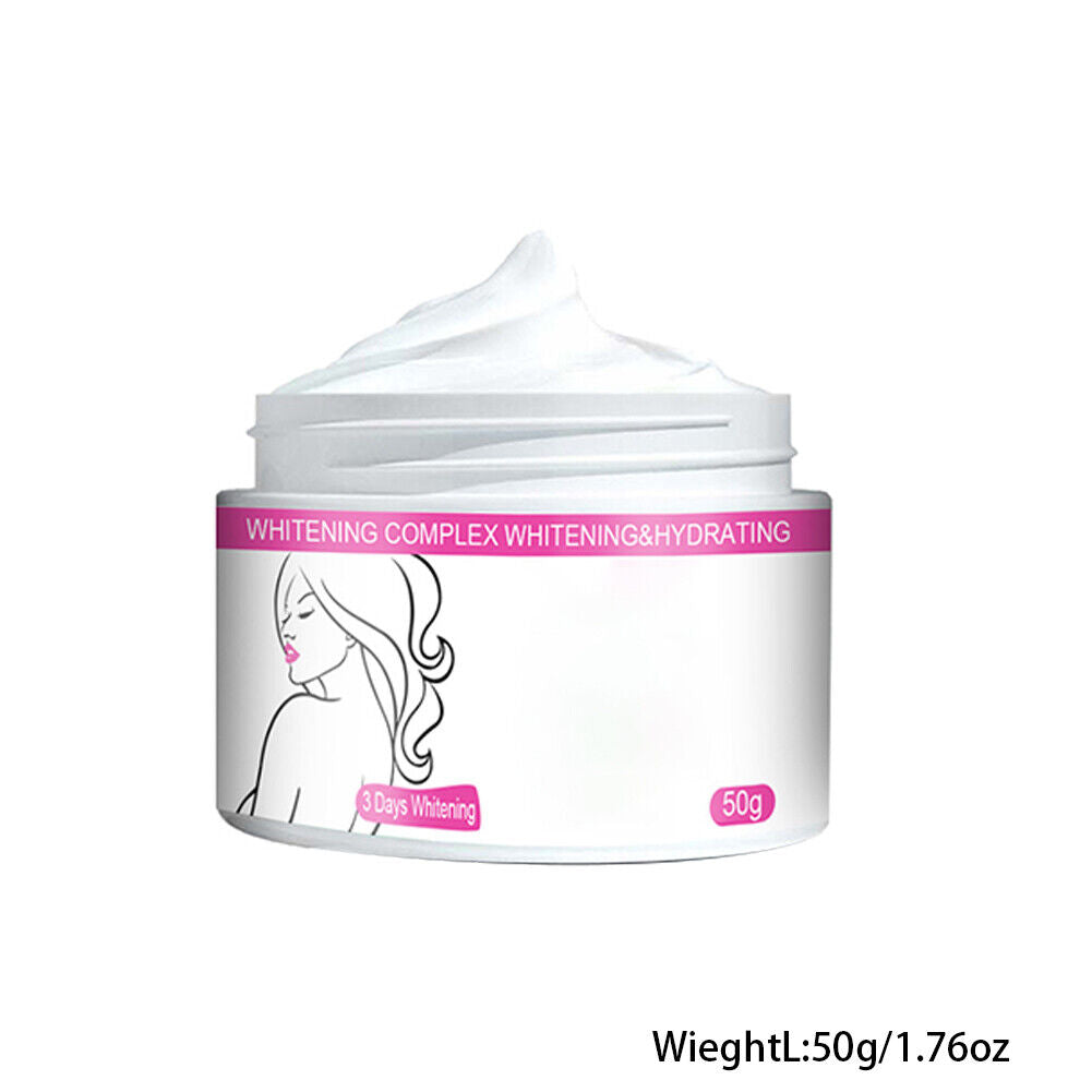 US 1-2 Pc Dark Skin Permanent Bleaching Cream Whiten Lighten Brighten 50g/1.69FL