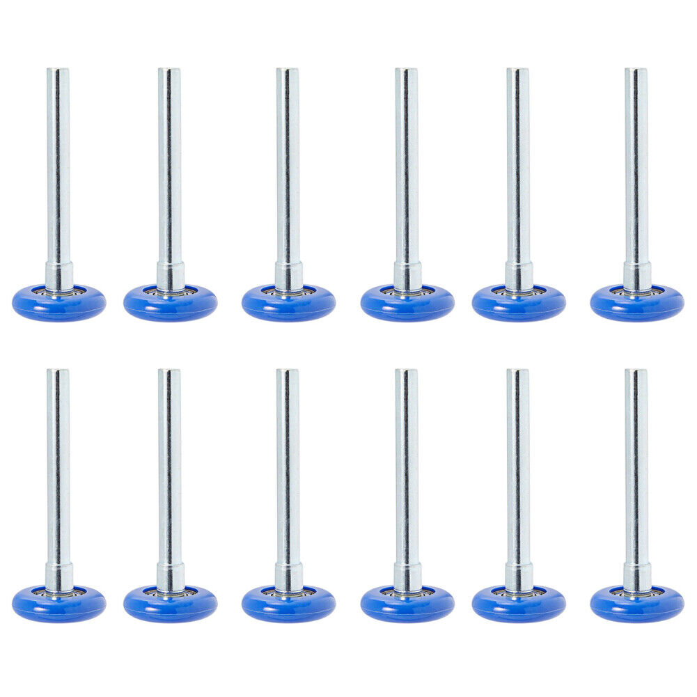 US 12-24 Garage Door Rollers 12 In Nylon Garage Door Wheel Replacement 4 In Stem