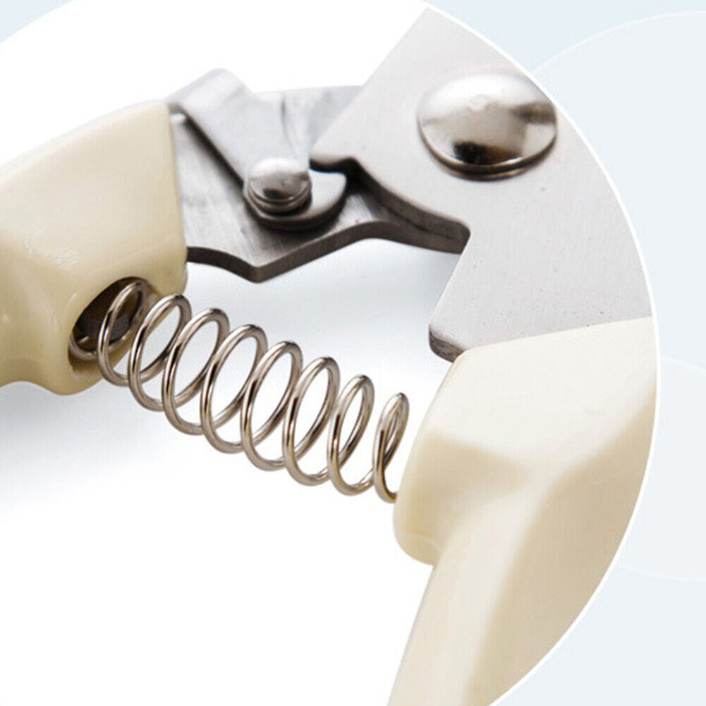 US 1-2 Set of 2 Pcs Garden Pruning Shears Bypass Pruner Straight Blade Scissors