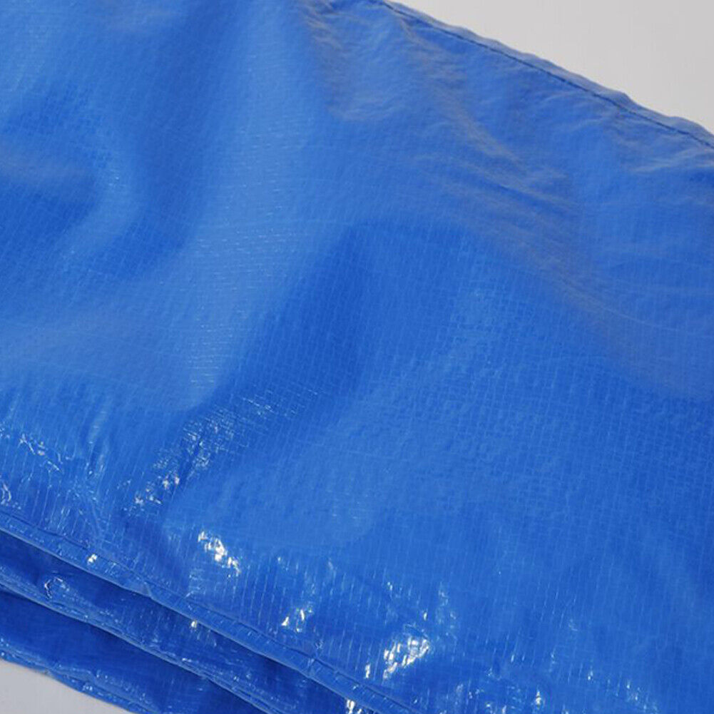 US 14' Round Trampoline Safety Pad Replacement Frame Spring Blue Cover Universal