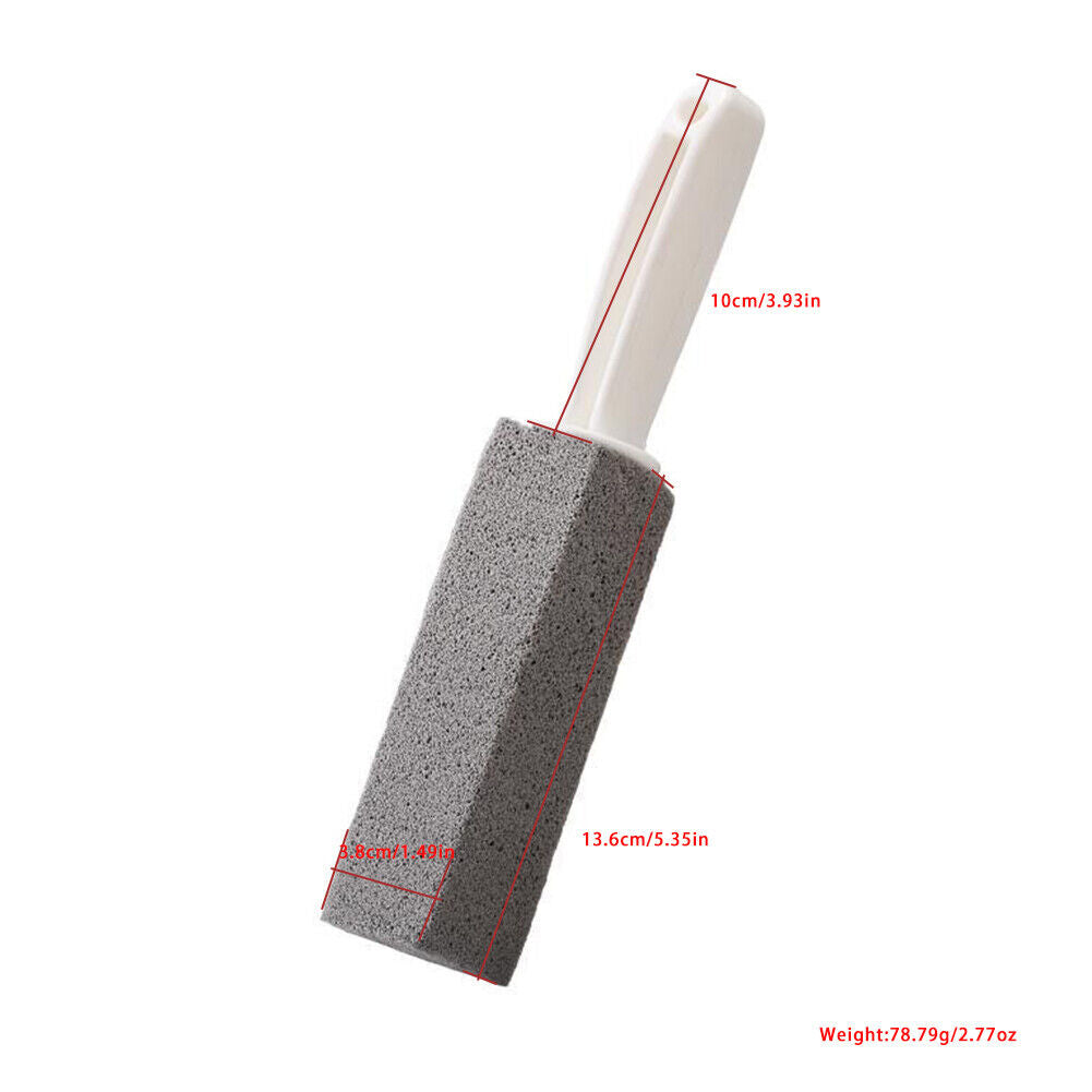 US 2-4 Pcs Pumice Stone Toilet Cleaner Heavy Duty Ergonomic Bowl Stain Remover