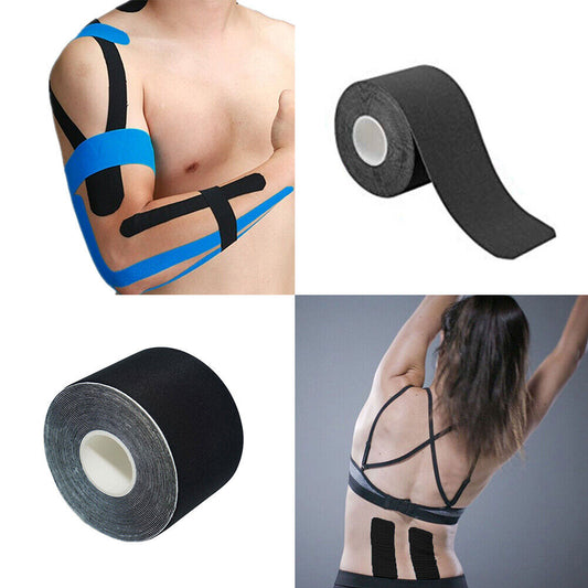 US 2-4 Pc Athletic Tape Kinesiology Adhesive Elastic Bandage Therapy 2''x5.46Yd