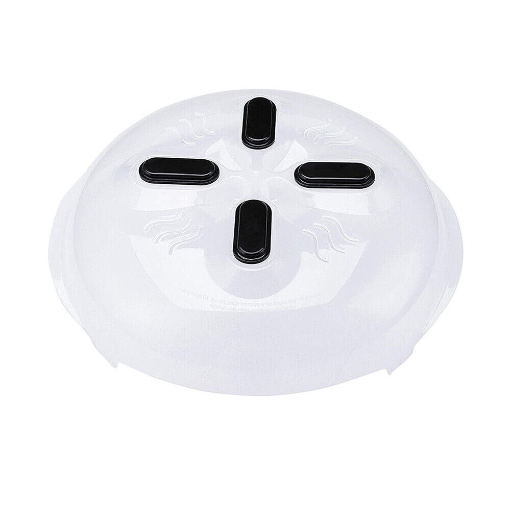 US 2-4 Pack Magnetic Microwave Cover Food Anti Splatter Plate Guard Steam Vent