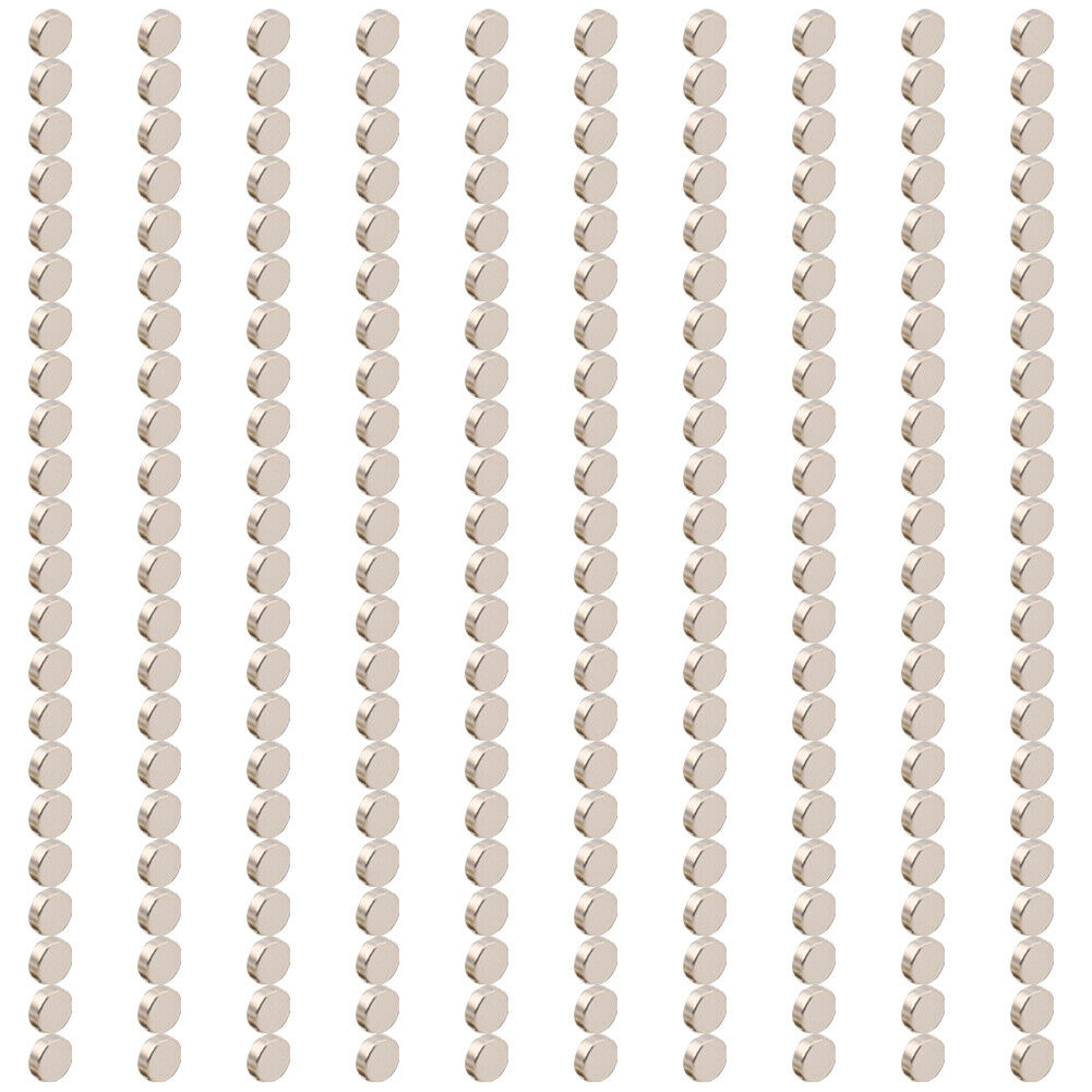 US 200-400 Pcs Strong Rare Earth Neodymium Disc Magnets 6 x 3mm (1/4 x 1/8 inch)