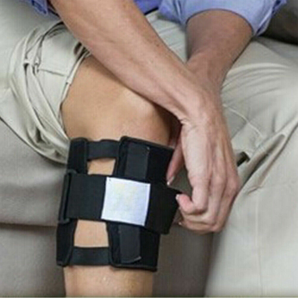 US 1-2 Pairs Pressure Point Knee Brace Pain Relief Leg Sciatica Acupressure Wrap
