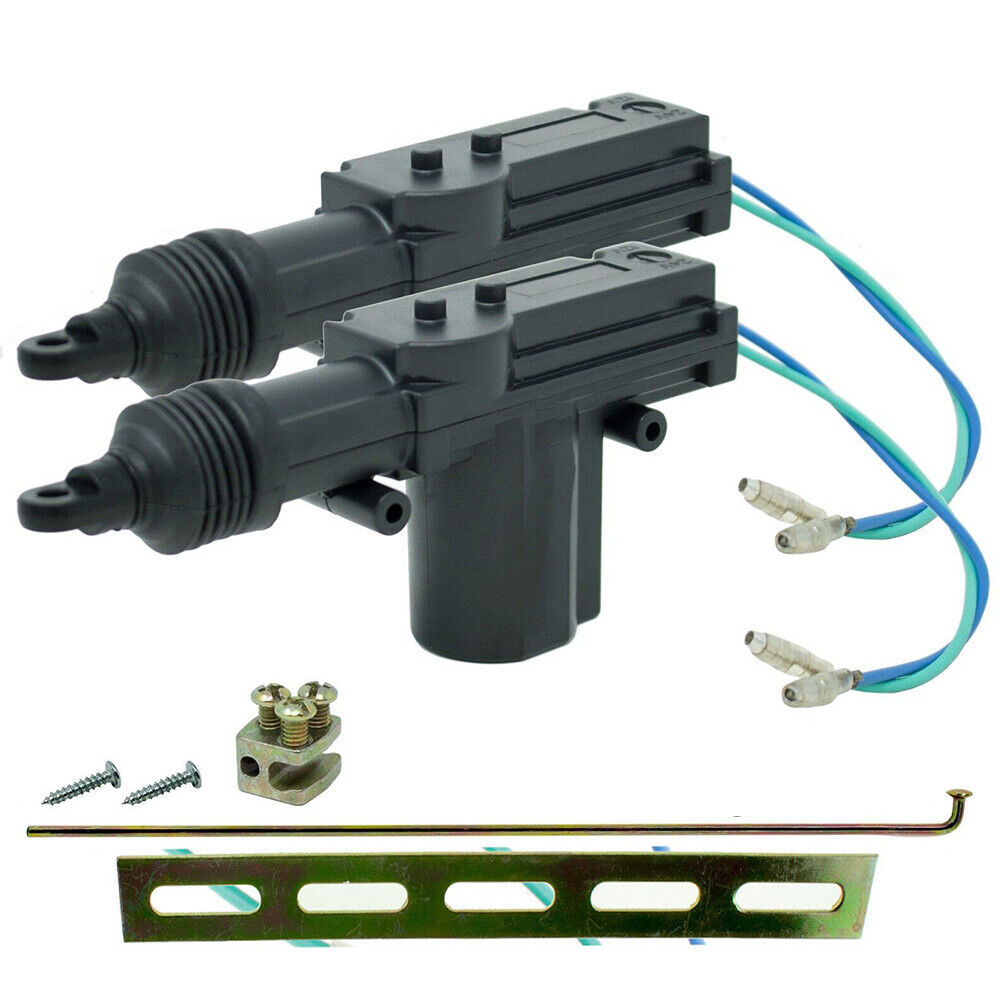 US 2-4 Pack Universal 2 Wires 12V Car Auto Heavy Duty Power Door Lock Actuator