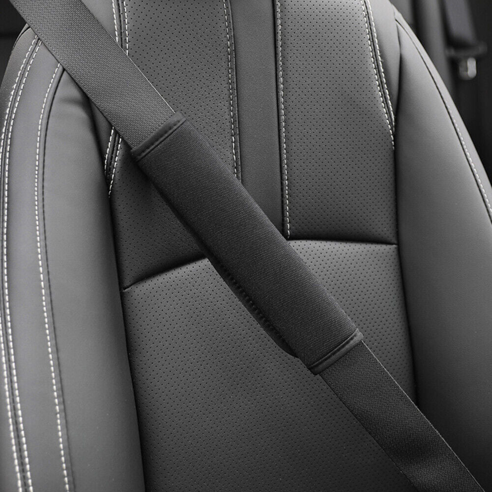 US 1-2 Pairs Universal Soft Seat Belt Set Cover Shoulder Pad Strap Protector Car