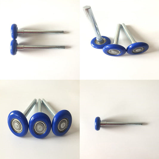 US 12-24 Garage Door Rollers 12 In Nylon Garage Door Wheel Replacement 4 In Stem