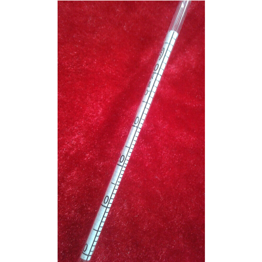 US 1-2Set Alcohol Hydrometer 0-100%Accurate Meter Whiskey Moonshine Distill Test