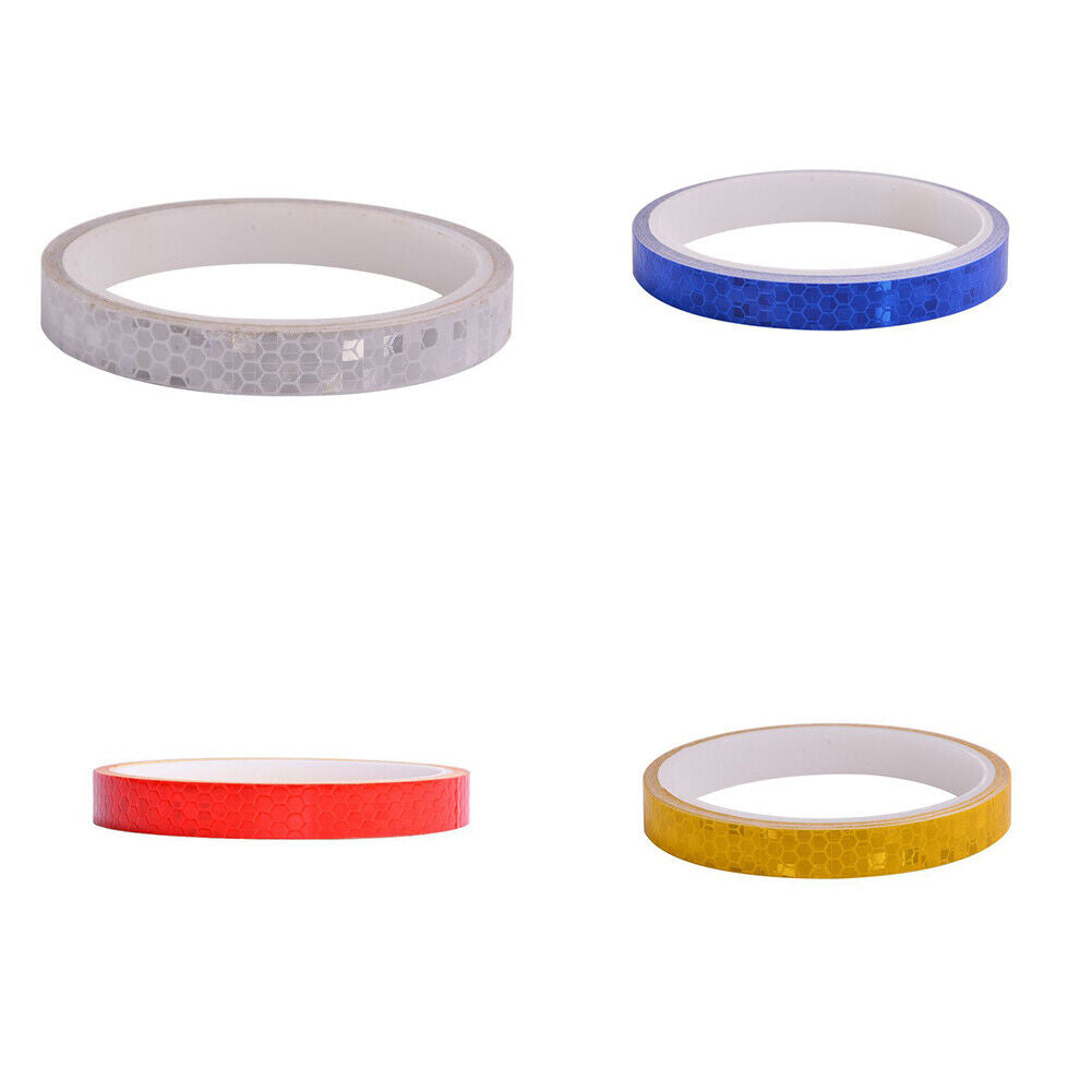 US 1-2 Pack 26 Feet Reflective Safety Tape Self Adhesive Pinstripe Sticker Decal