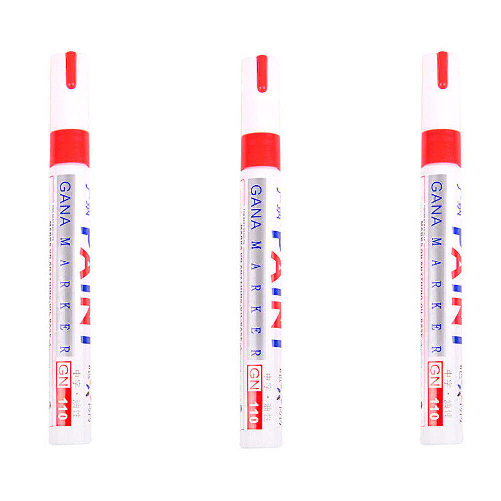 US 3-6 Pc Multiuse Tire Tread Rubber Metal Waterproof Permanent Paint Marker Pen