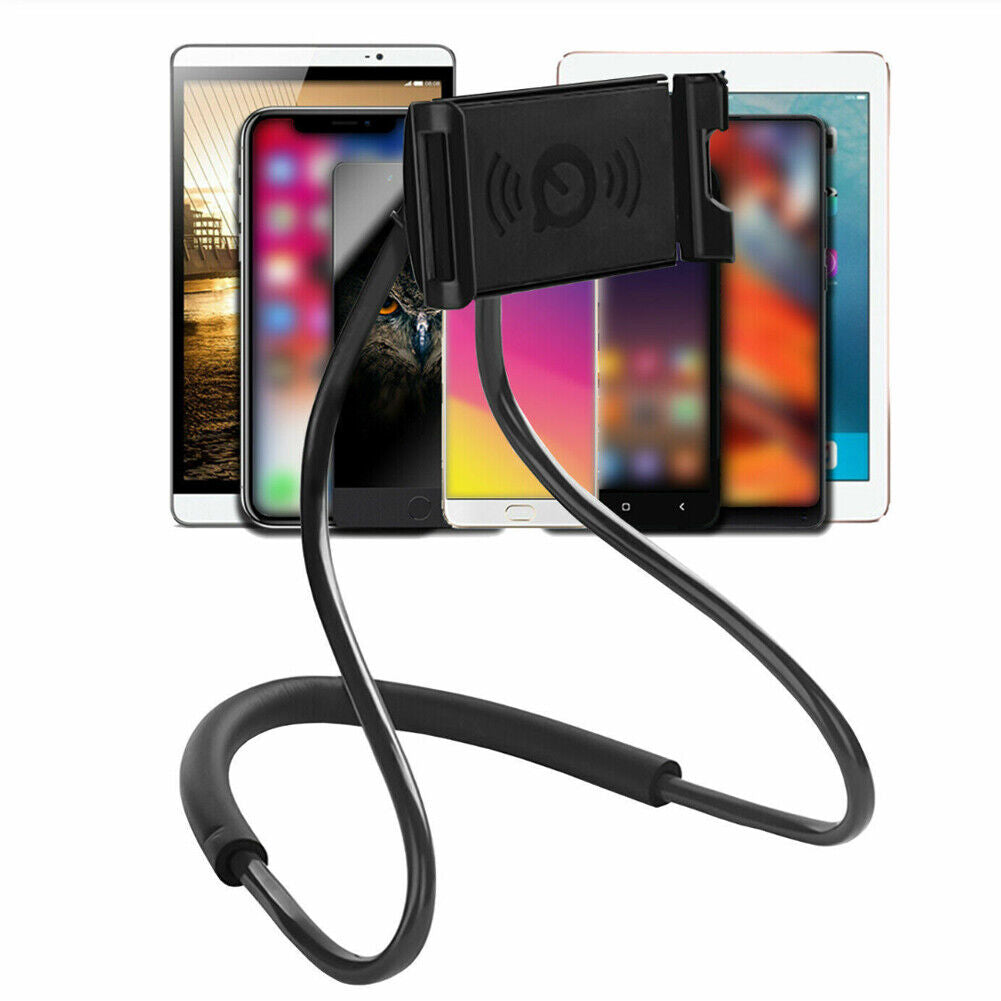US 2-4 Pc Neck Hanging Flexible Holder Lazy Bracket Universal Mobile Phone Stand
