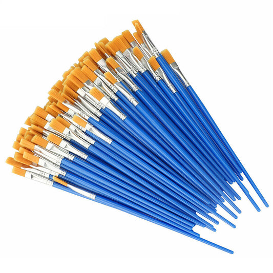 US 200~400 Pcs Artist Acrylic Paint Brushes Watercolour Painting Craft Art Model