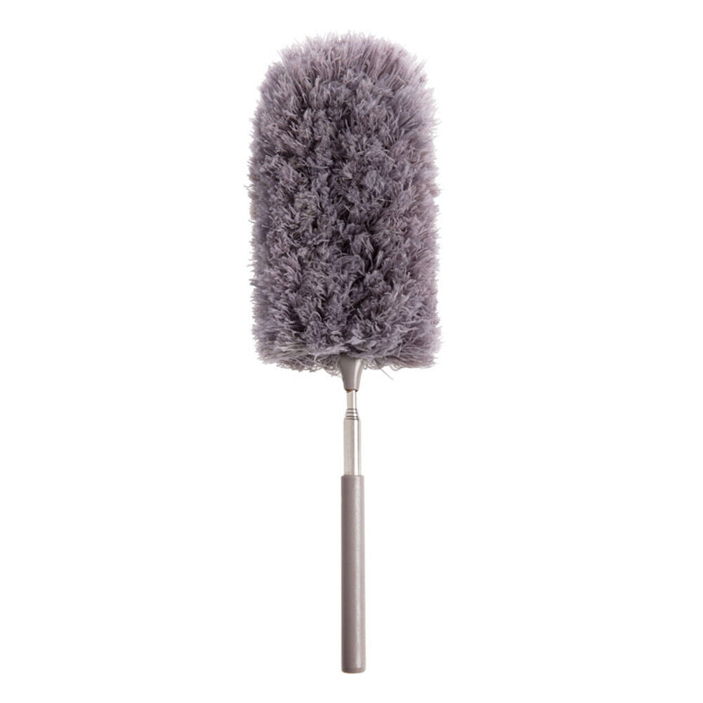 US 1-2 Pcs Adjustable Microfiber Feather Duster Extend Brush Household Cleaning